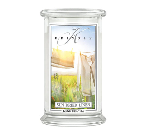 Kringle Candle - Sun Dried Linen - Duftkerze - 624g