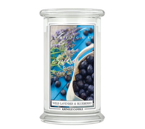 Kringle Candle - Wild Lavender & Blueberry - Duftkerze - 624g