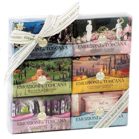 Nesti Dante - Emozioni in Toscana - Geschenkset - Handseife - 6x 150g