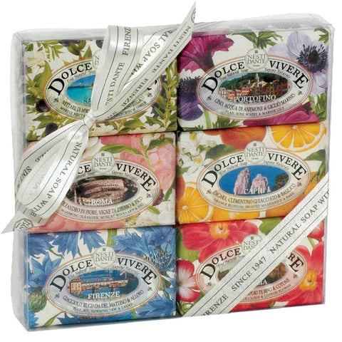 Nesti Dante - Dolce Vivere - Geschenkset - Handseife - 6x 150g