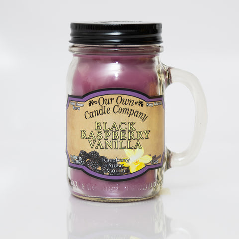 Own Candle Company - Black Raspberry & Vanilla - Duftkerze - 386g