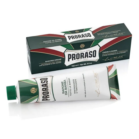Proraso - Refreshing Eucalyptus - Rasur-Routine - Pre Shave + Rasiercreme + After Shave Lotion
