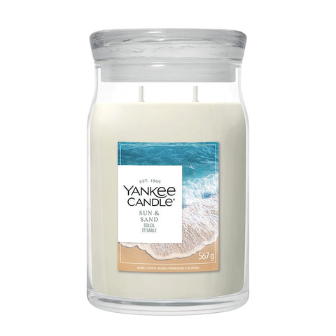 Yankee Candle - Sun & Sand - Signature 2 Docht Duftkerze - 567g