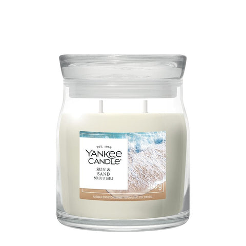 Yankee Candle - Sun & Sand - Signature 2 Docht Duftkerze - 368g