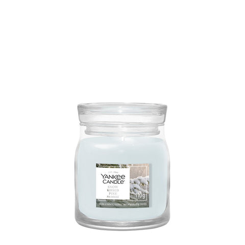 Yankee Candle - Snow Kissed Pine - Signature Duftkerze - 110g
