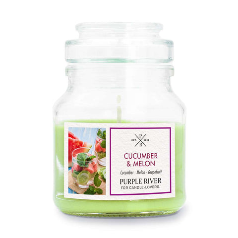 Purple River - Cucumber Melon - Duftkerze - 113g