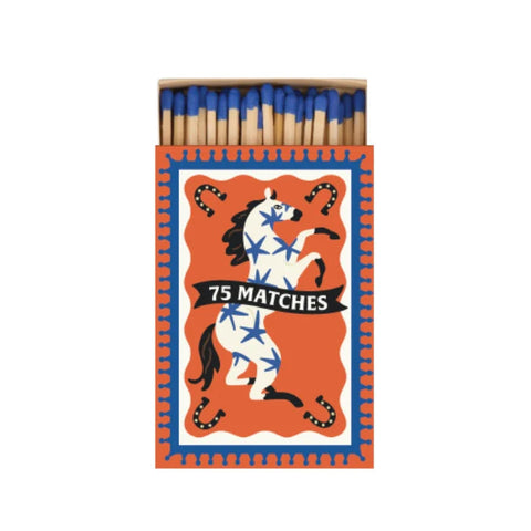 Paddywax - Adopo Boxed Matches "Horse" - Dekorative Zündhölzer - 75 Stück