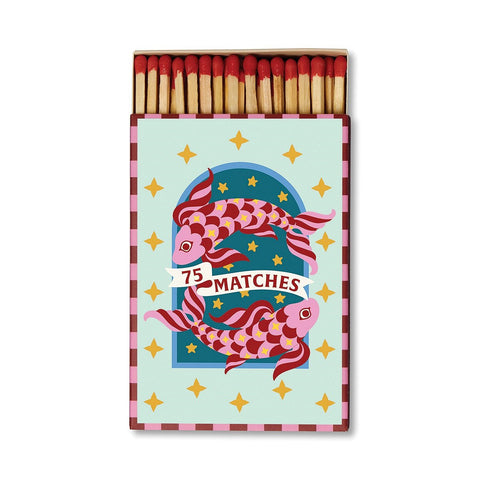 Paddywax Adopo Boxed Matches "Koi Fish" - Dekorative Zündhölzer - 75 Stück