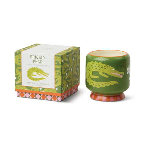 Paddywax - Adopo - Crocodile - Prickly Pear - Keramik Duftkerze - 226g