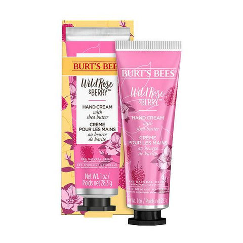 Burt's Bees Handcreme - Wild Rose & Berry – 28,3 g