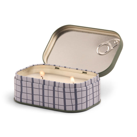 Paddywax Bistro Fig & Olive Tin Duftkerze 127g – Sardinendose mit Olive-Motiv – Bild 3