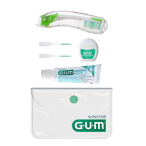 GUM® Travel Kit – Original White Reiseset