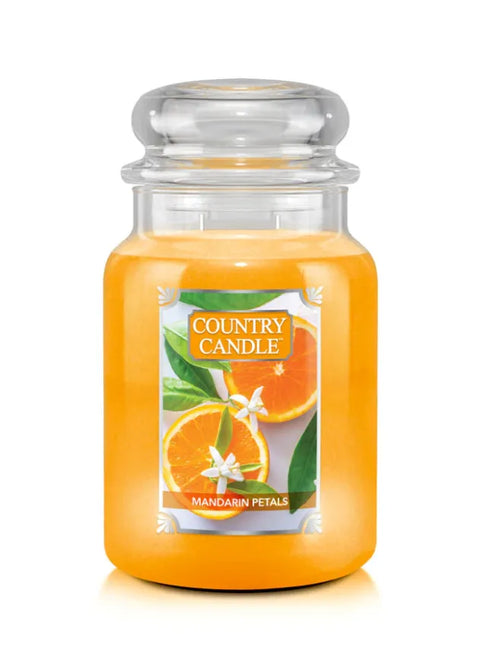 Country Candle - Mandarin Petals - Duftkerze - 680g