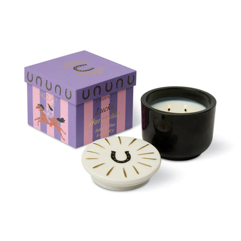 Paddywax - Charmed - Lucky Horseshoe - Keramik Duftkerze - 226g