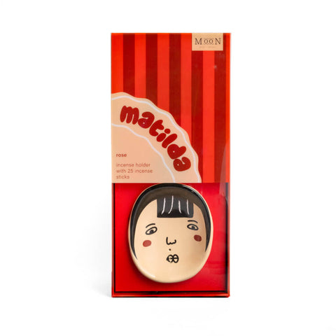 Wick & Vessel - MATILDA - Rose - Räucherstäbchen inkl. Halter - 25 Stück