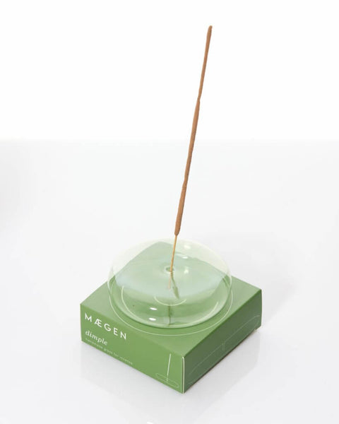 Maegen - Dimple - Räucherstäbchenhalter – Green