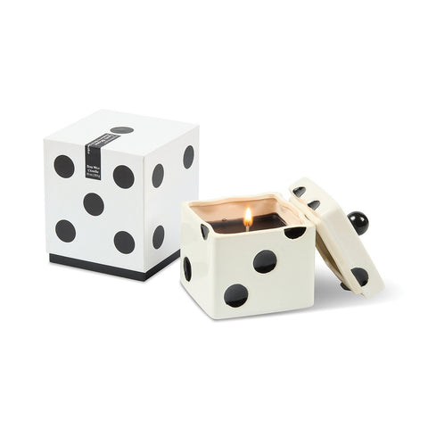 Paddywax Lucky Dice - Lava Stone - Keramik Duftkerze - 283g