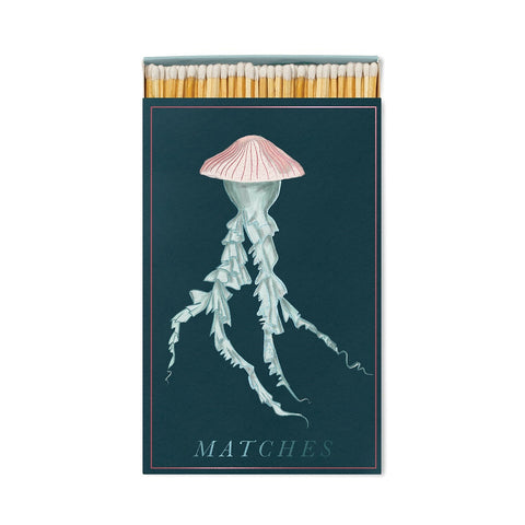 Paddywax Large Boxed Matches "Jellyfish" - Dekorative Zündhölzer - 120 Stück