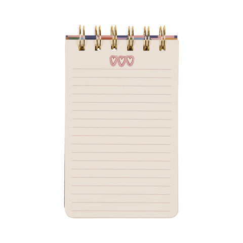 Paddywax Adopo Hearts Notizblock aufgeschlagen | AlletDufte.de