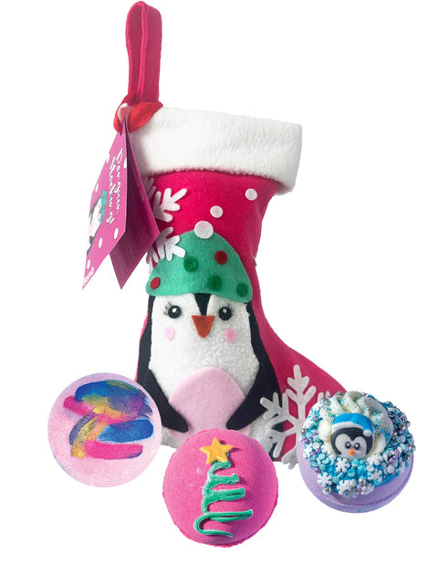 Bomb Cosmetics - Penguin Badekugel - Geschenkset