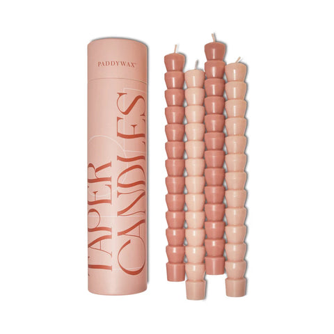 Paddywax - Taper - "Pink & Blush" - Stabkerzen - 4er Pack