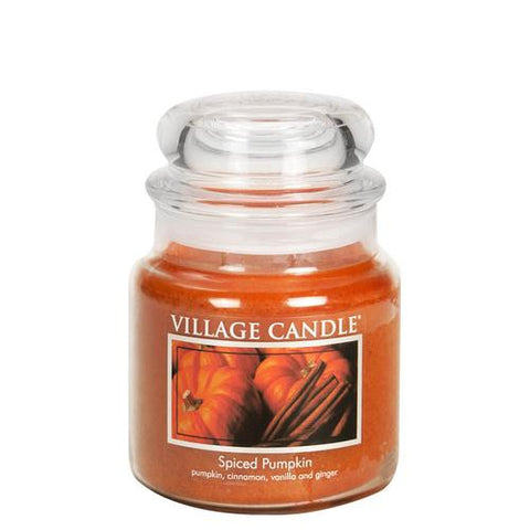 Village Candle - Spiced Pumpkin - Duftkerze - 389g