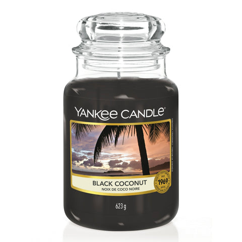 Yankee Candle - Black Coconut - Classic Duftkerze - 623g