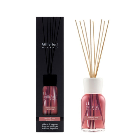 Millefiori Milano - Ambra & Rosa - Reed Diffuser