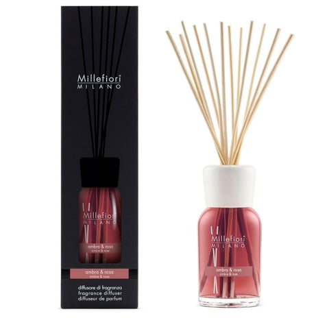 Millefiori Milano - Ambra & Rosa - Reed Diffuser