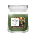 Yankee Candle – Balsam & Cedar Fireside – Signature 2 Docht Duftkerze – 368g
