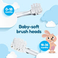 Brush-Baby – BabySonic Elektrische Babyzahnbürste – Petrol – 0-3 Jahre – Bild 6