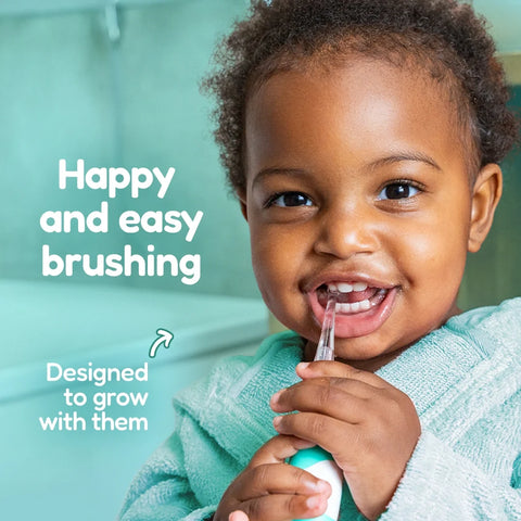 Brush-Baby – BabySonic Elektrische Babyzahnbürste – Petrol – 0-3 Jahre – Bild 8