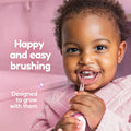 Brush-Baby – BabySonic Elektrische Babyzahnbürste – Rosa – 0-3 Jahre – Bild 8