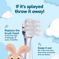 Brush-Baby – BabySonic Ersatzbürstenköpfe – 0-18 Monate – 2 Stück – Bild 6
