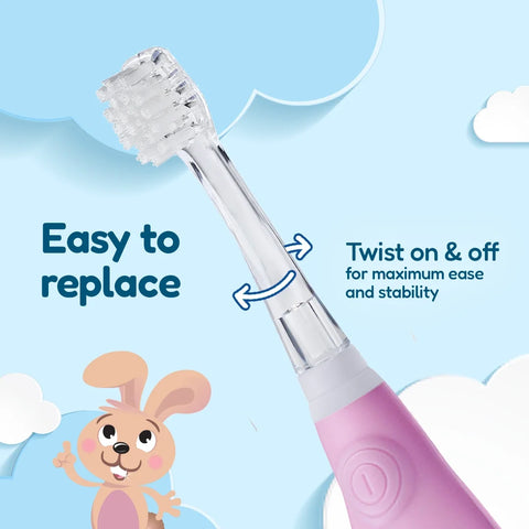Brush-Baby – BabySonic Ersatzbürstenköpfe – 18-36 Monate – 4 Stück – Bild 5