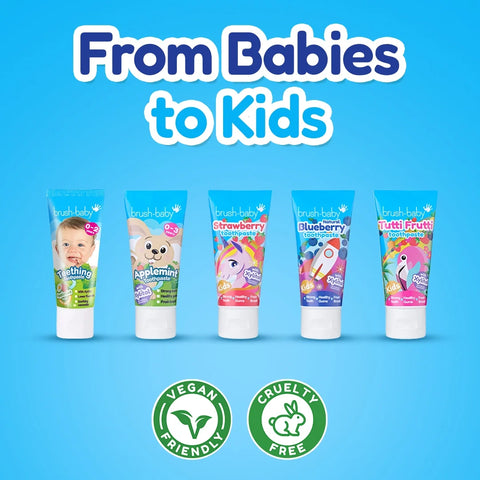 Brush-Baby – Blueberry Kinderzahnpasta – ab 3 Jahre – 50ml – Bild 6