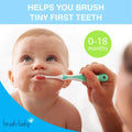 Brush-Baby – FirstBrush Babyzahnbürste – 0-18 Monate – Doppelpack – Bild 4