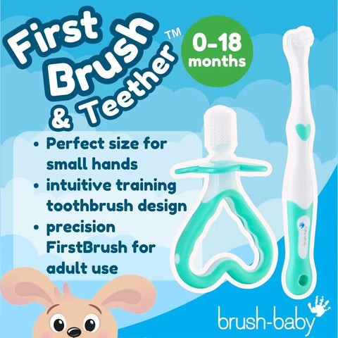 Brush-Baby – My FirstBrush & FirstTeether Set – 0-18 Monate – Bild 3