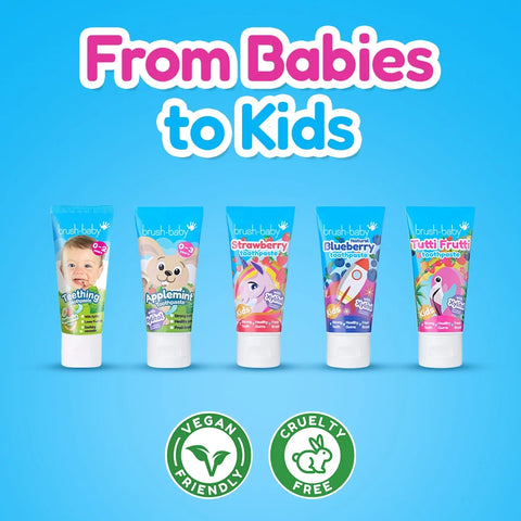 Brush-Baby – Tutti Frutti Kinderzahnpasta – ab 3 Jahre – 50ml – Bild 6