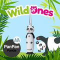 Brush-Baby – WildOnes Elektrische Kinderzahnbürste mit Akku – Panda – 0-10 Jahre – Bild 2