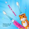 Brush-Baby – WildOnes & KidzSonic Ersatzbürstenköpfe – ab 6 Jahre – 4 Stück – Bild 4