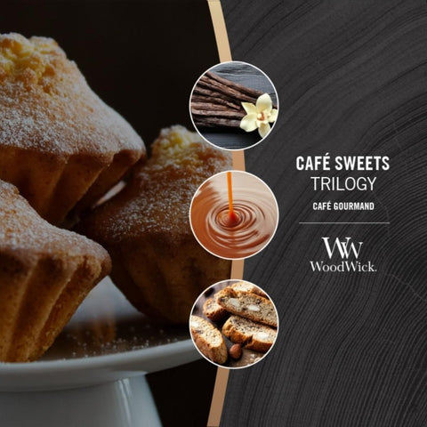 WoodWick - Cafe Sweets Trilogy - Duftkerze