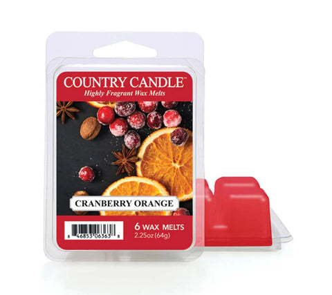 Country Candle - Cranberry Orange - Waxmelt - 64g