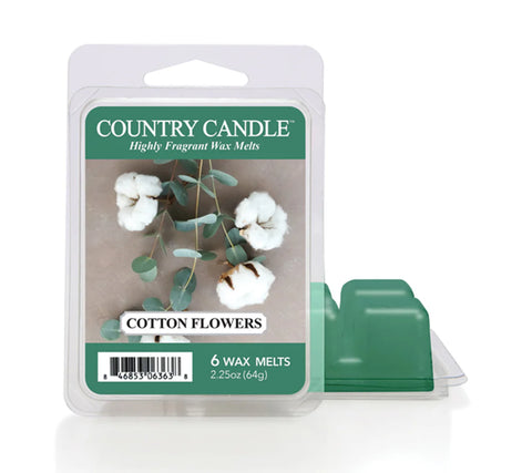 Country Candle - Cotton Flowers  - Waxmelt - 64g
