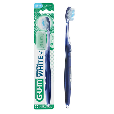 GUM - ORIGINAL WHITE Handzahnbürste – Soft
