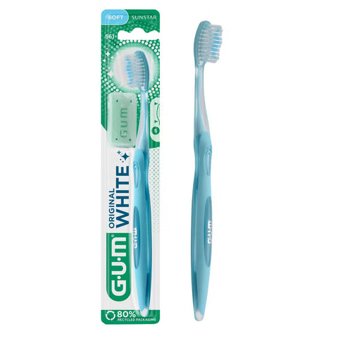GUM - ORIGINAL WHITE Handzahnbürste – Soft