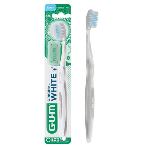 GUM - ORIGINAL WHITE Handzahnbürste – Soft