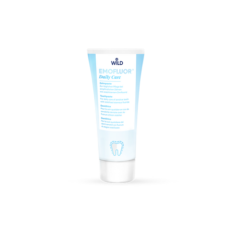 Dr. Wild – EMOFLUOR Daily Care – Zahnpasta für empfindliche Zähne – 75ml