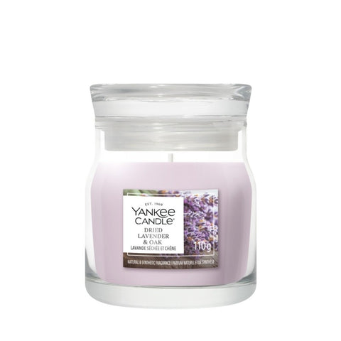 Yankee Candle - Dried Lavender & Oak - Signature Duftkerze - 110g