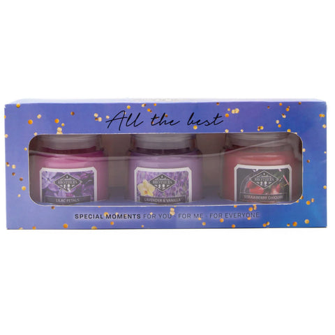 Candle Brothers - All the Best - Geschenkset Duftkerze - 3x85g
